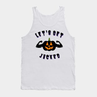 Let's Get Jacked - Pumpkin Halloween Tank Top